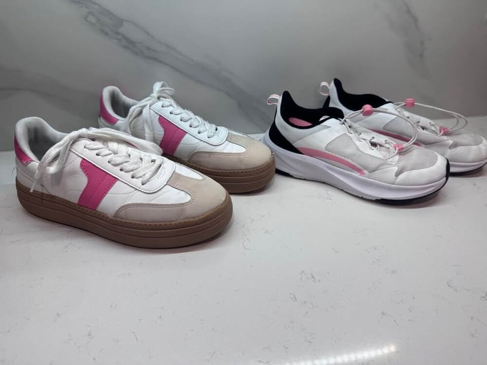 Girls Size 5 Sneaker Athletic Shoe Lot